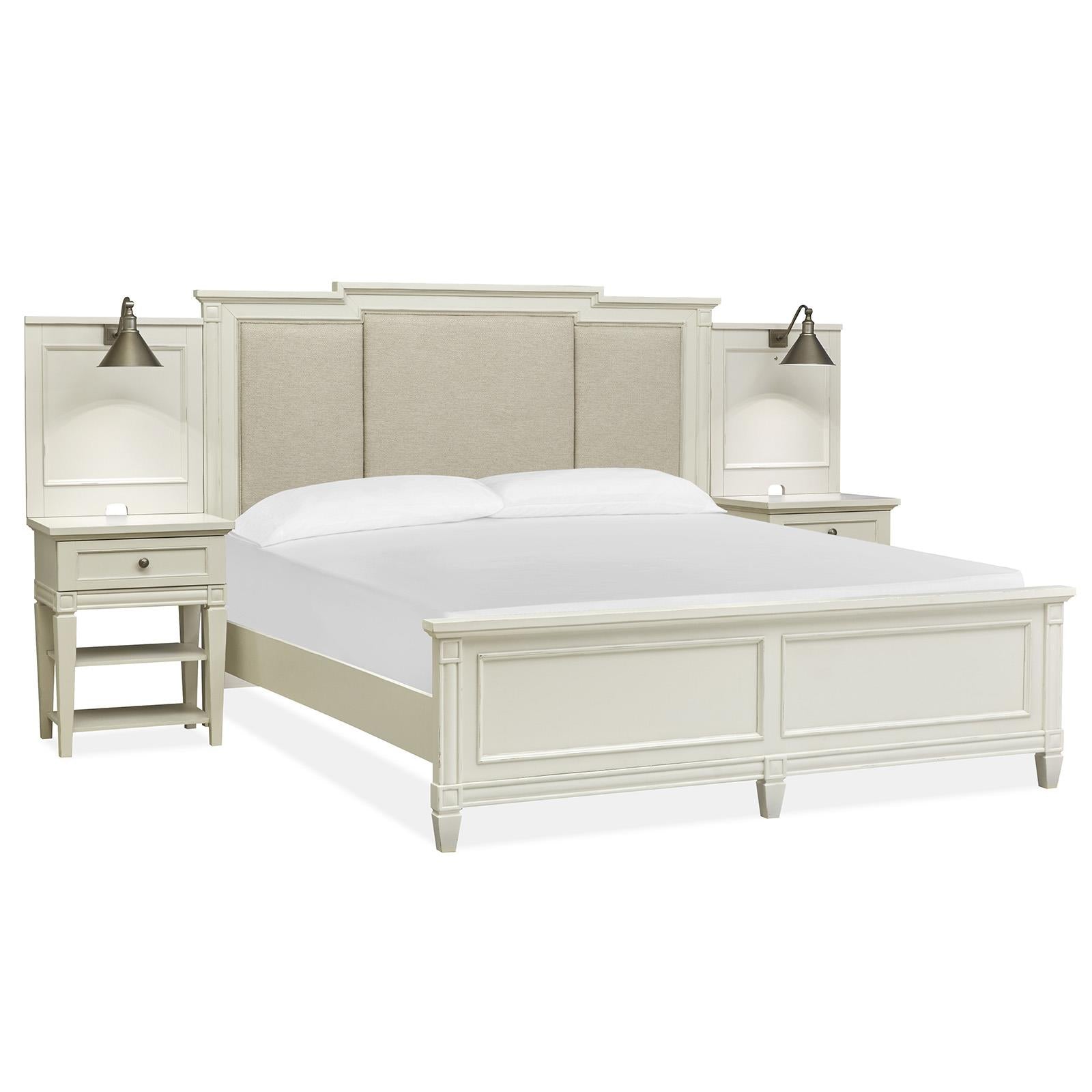  Magnussen Willowbrook B5324-75B Complete Cal.King Wall Bed w/Upholstered HB IMAGE 1