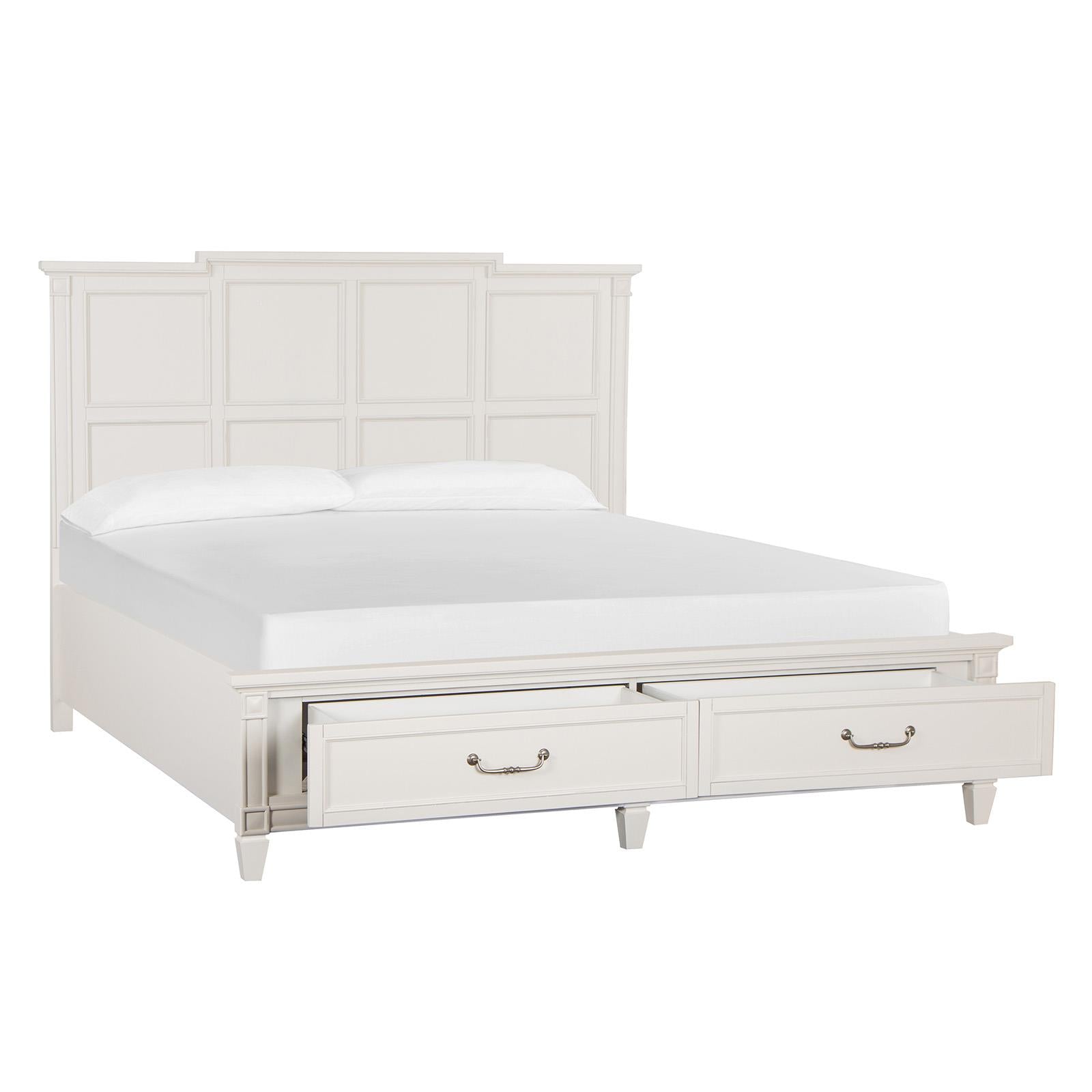  Magnussen Willowbrook B5324-74A Complete Cal.King Panel Storage Bed IMAGE 2