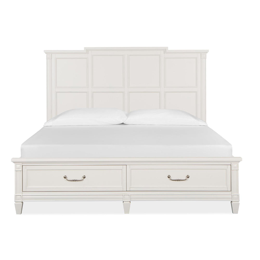  Magnussen Willowbrook B5324-74A Complete Cal.King Panel Storage Bed IMAGE 3