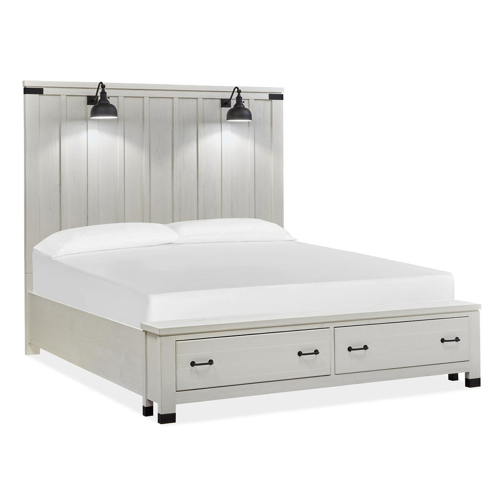  Magnussen Harper Springs B5321-64A King Panel Storage Bed IMAGE 1