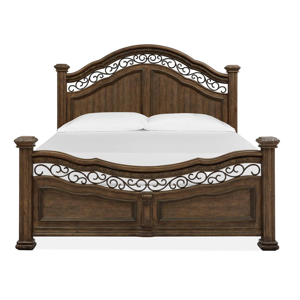  Magnussen Durango B5133-74 Complete Cal.King Panel Bed IMAGE 2
