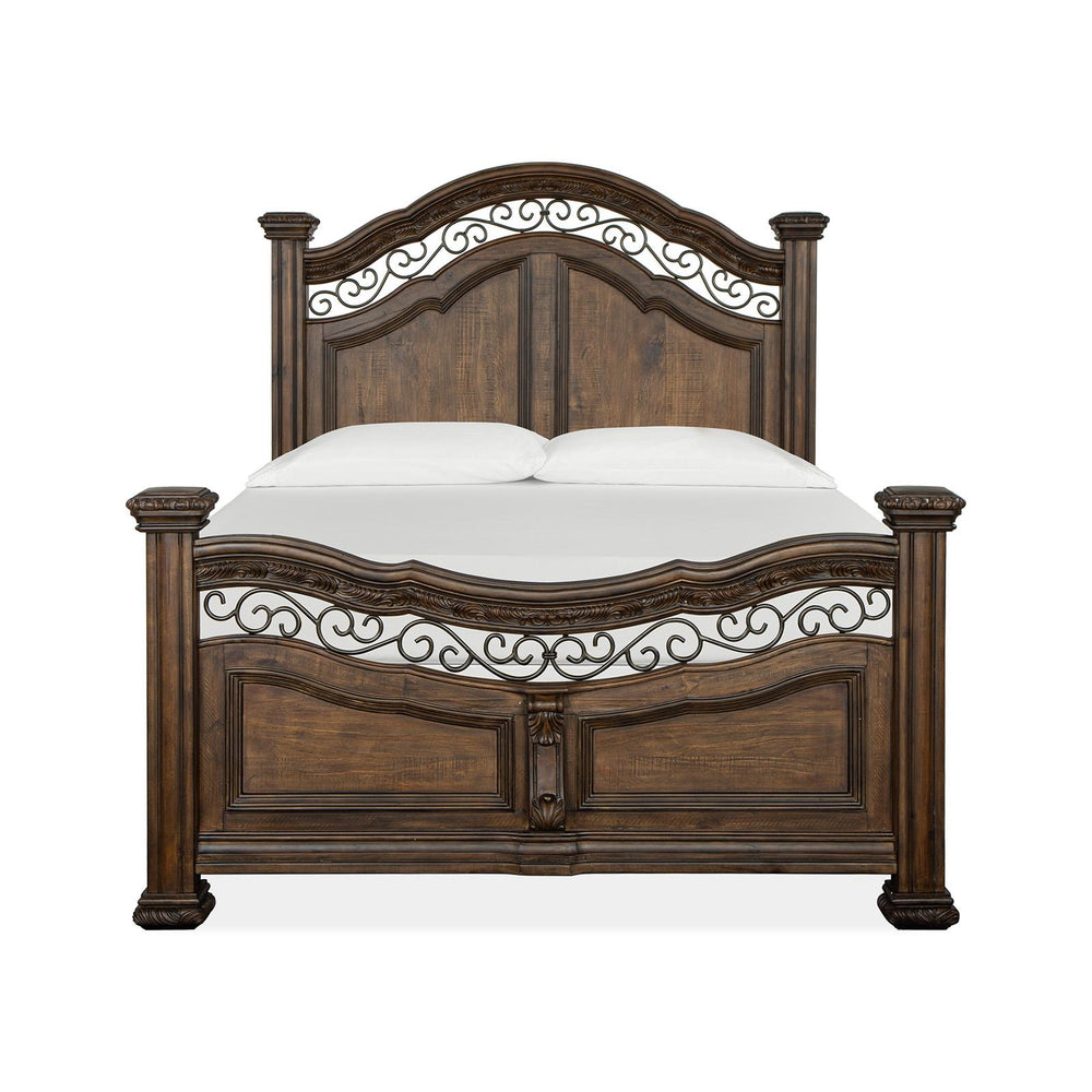  Magnussen Durango B5133-54 Complete Queen Panel Bed IMAGE 2