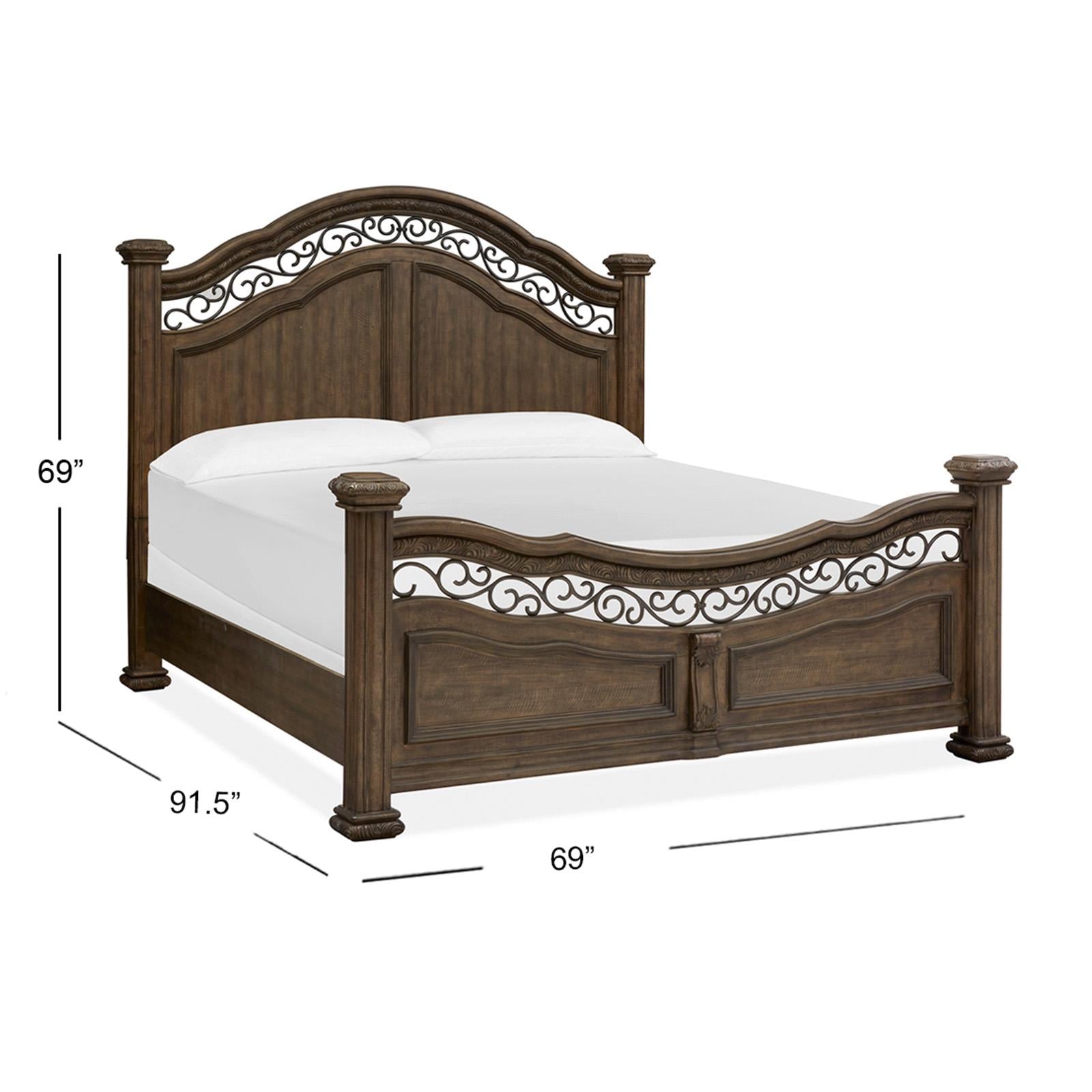  Magnussen Durango B5133-54 Complete Queen Panel Bed IMAGE 5