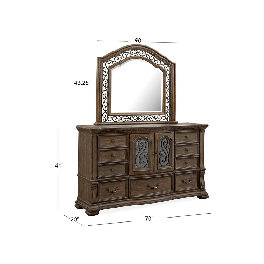  Magnussen Durango B5133-45 Shaped Mirror IMAGE 10