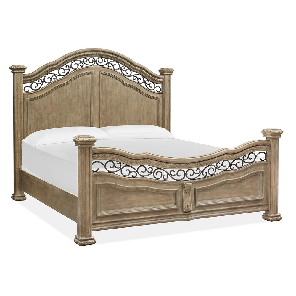  Magnussen Marisol B5132-64 Complete King Panel Bed IMAGE 1