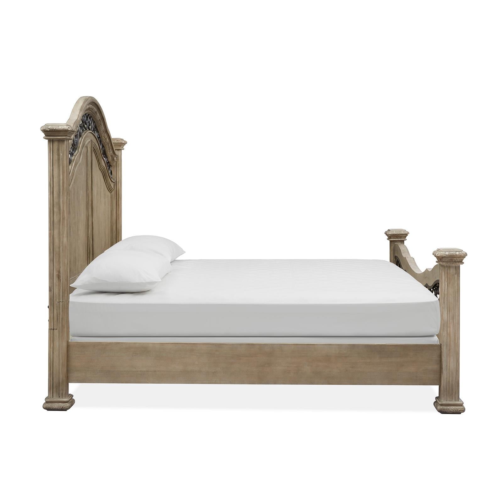  Magnussen Marisol B5132-64 Complete King Panel Bed IMAGE 3