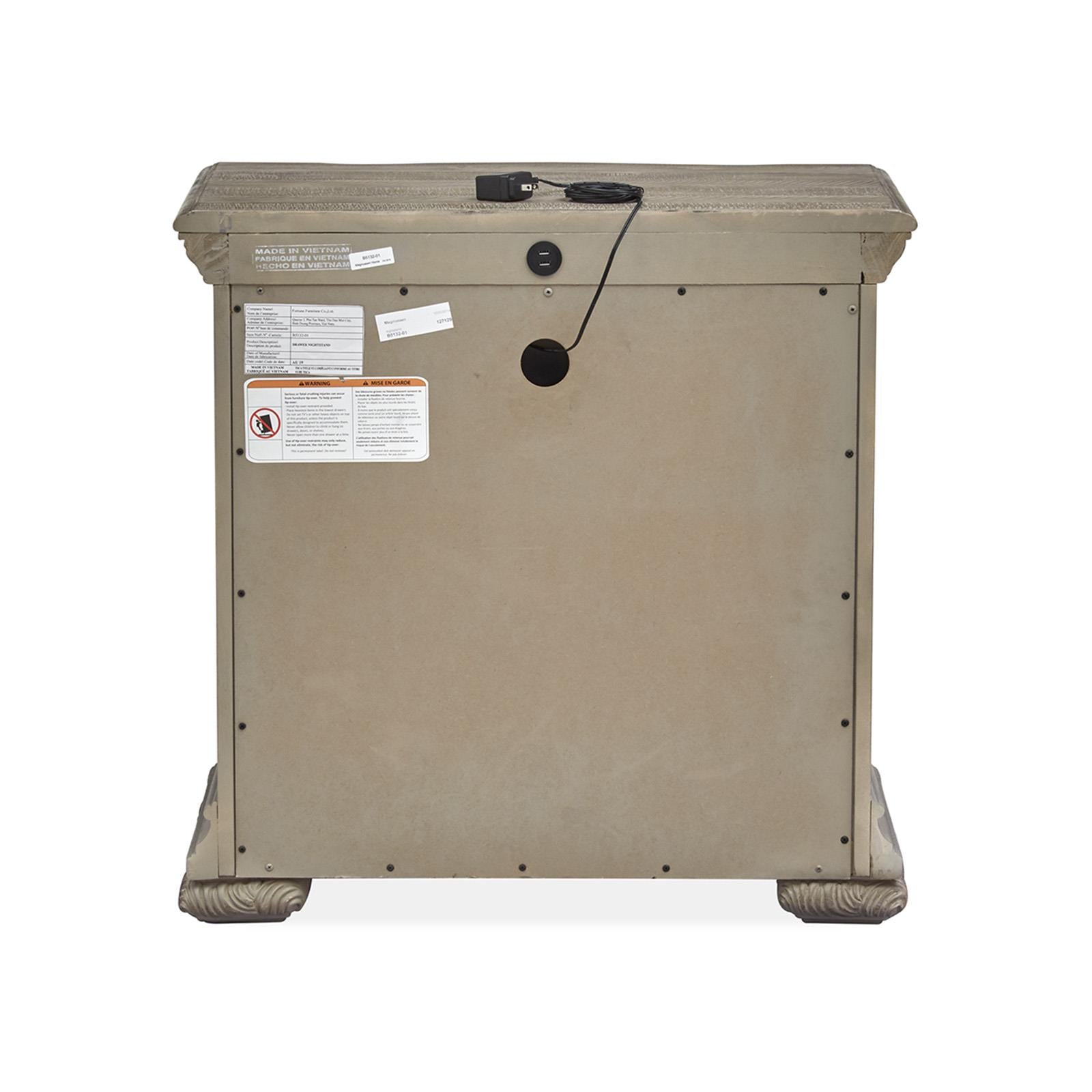  Magnussen Marisol B5132-01 Drawer Nightstand (no touch lighting control) IMAGE 6