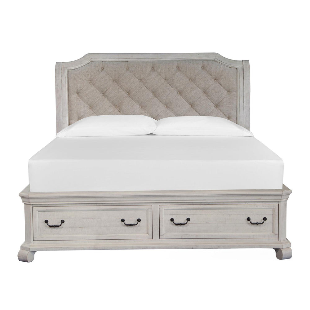  Magnussen Bronwyn B4436-73 Complete Cal.King Sleigh Storage Bed IMAGE 2