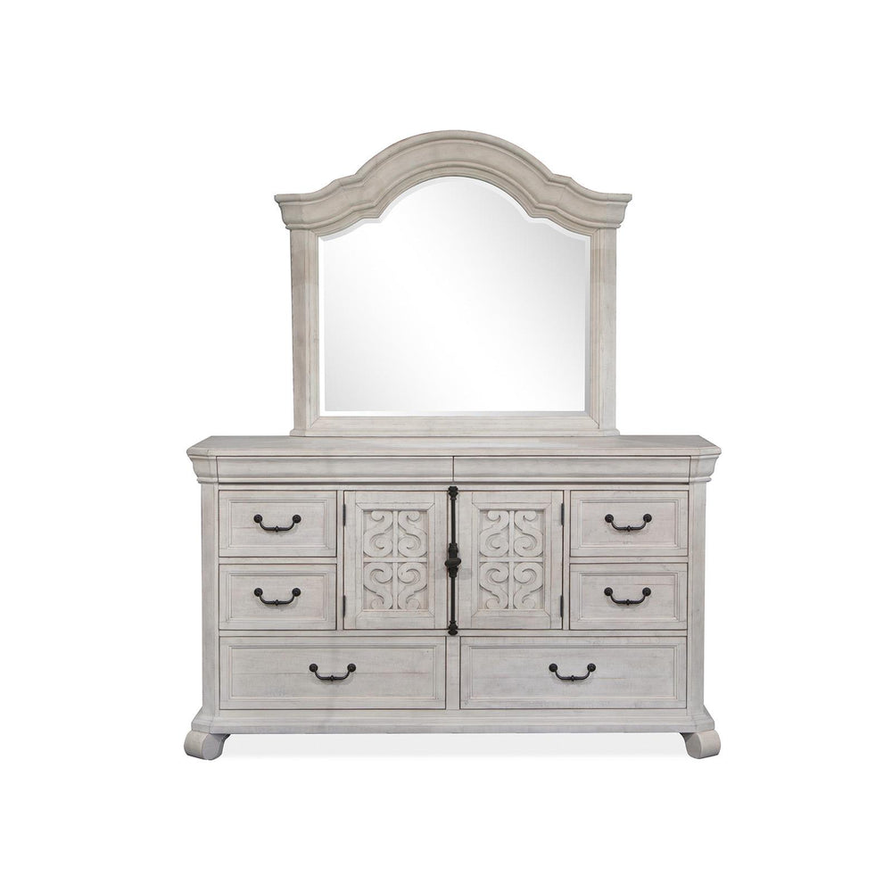  Magnussen Bronwyn B4436-45 Shaped Mirror IMAGE 2