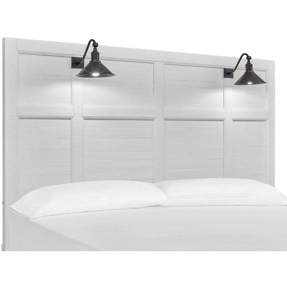  Magnussen Heron Cove B4400-79B Complete Cal.King Lamp Panel Storage Bed IMAGE 8