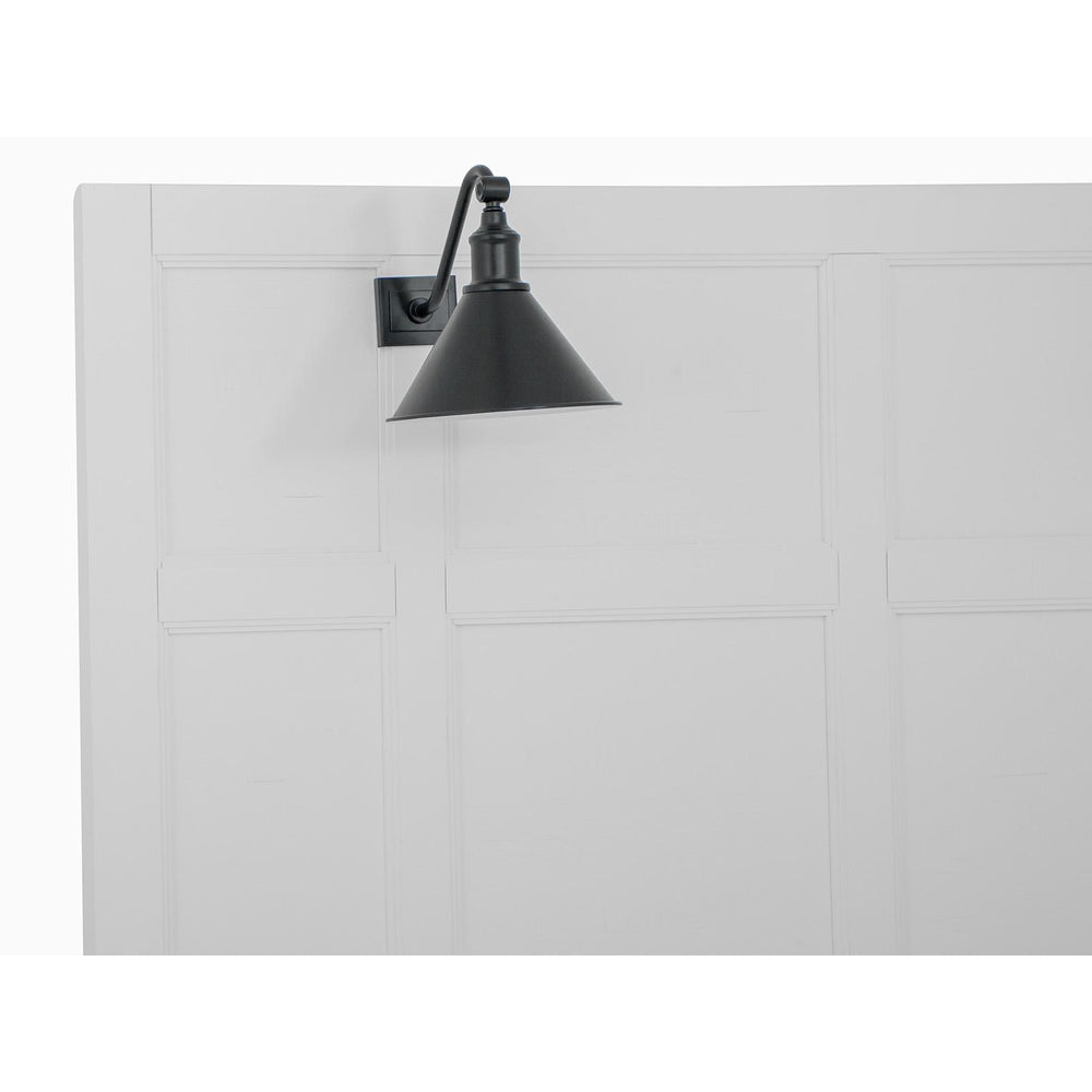  Magnussen Heron Cove B4400-59 Complete Queen Lamp Panel Bed with Regular Rails IMAGE 5