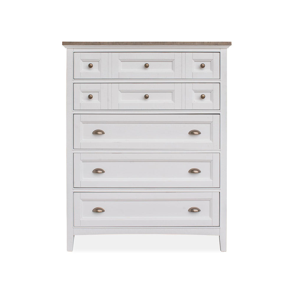 Magnussen Heron Cove B4400-10TT Two Tone Drawer Chest IMAGE 2