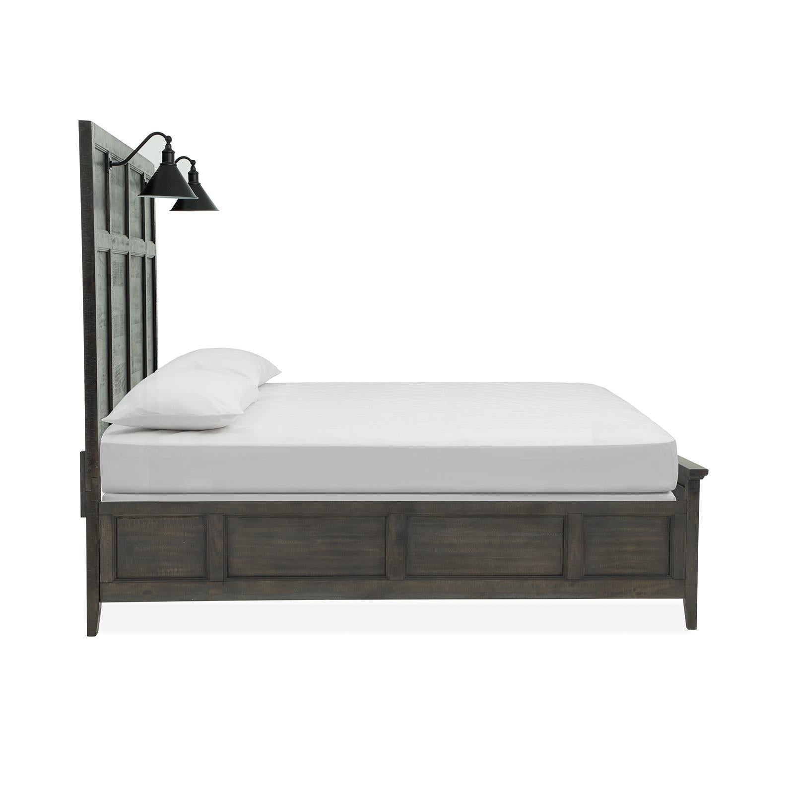  Magnussen Westley Falls B4399-69 King Lamp Panel Bed with Regular Rails IMAGE 3