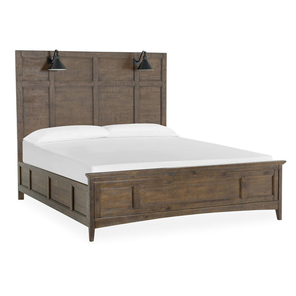  Magnussen Bay Creek B4398-69 King Lamp Panel Bed with Regular Rails IMAGE 1