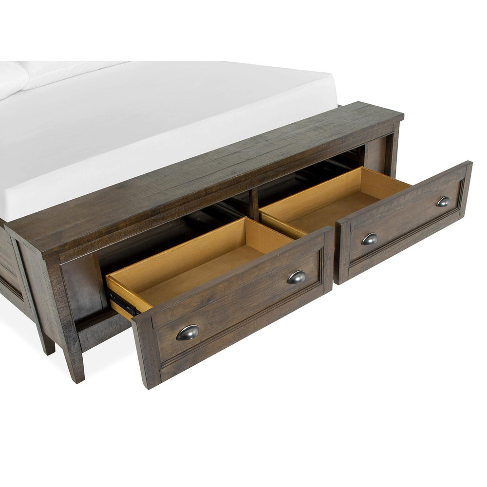 Magnussen Bay Creek B4398-59B Queen Lamp Panel Storage Bed IMAGE 8