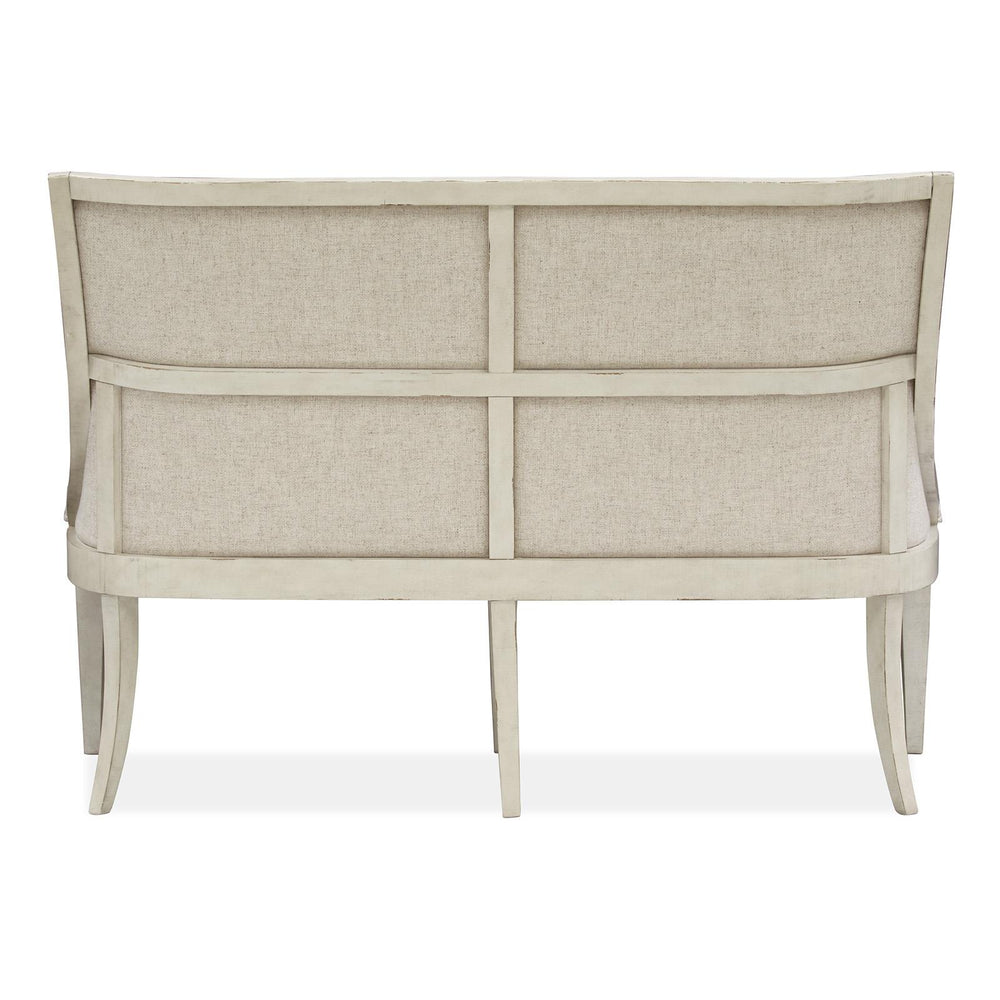  Magnussen Newport D5430-78 Bench with Upholstered Seat Back IMAGE 5