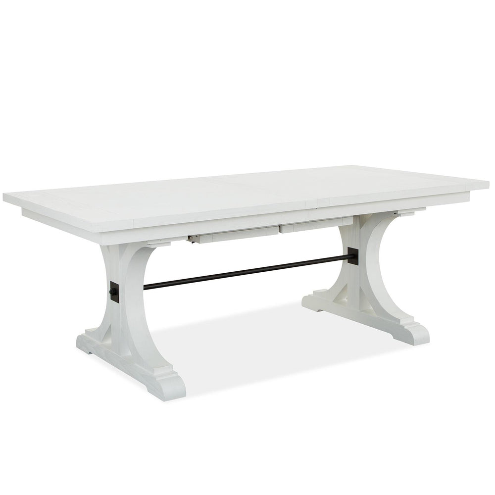  Magnussen Harper Springs D5321-21 Trestle Dining Table IMAGE 2