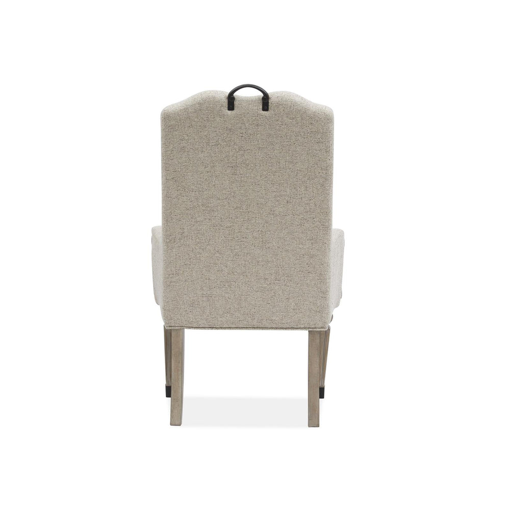  Magnussen Marisol D5132-76 Upholstered Host Arm Chair IMAGE 4