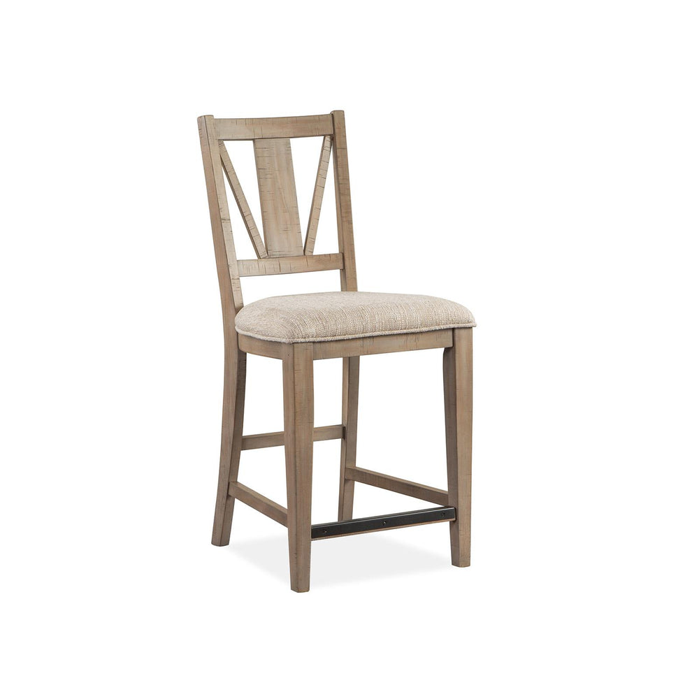  Magnussen Paxton Place D4805-82 Counter Chair with Upholstered Seat IMAGE 1