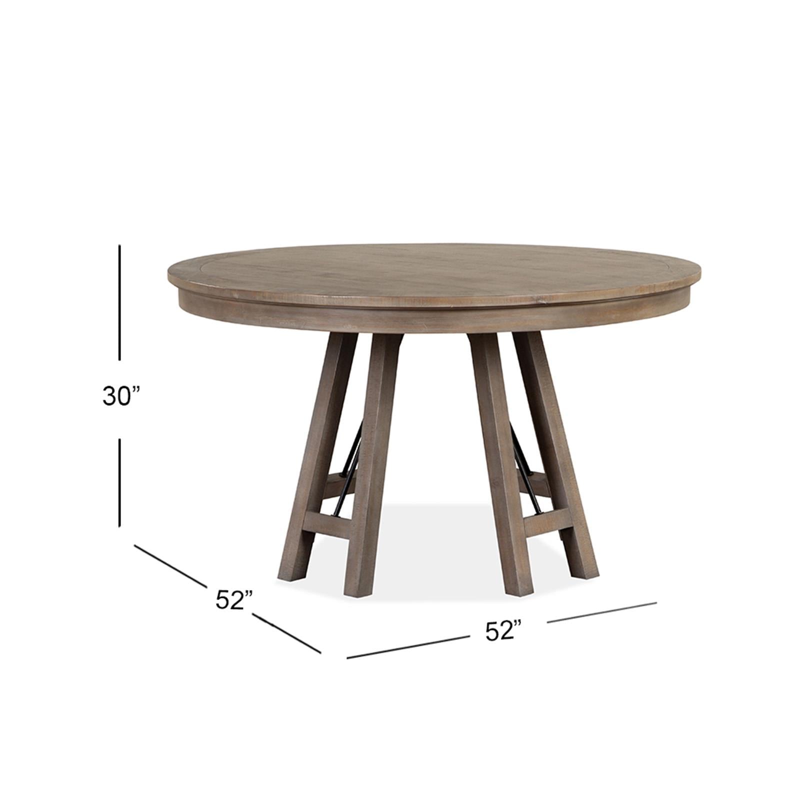 Magnussen Paxton Place D4805-27 52" Round Dining Table IMAGE 6