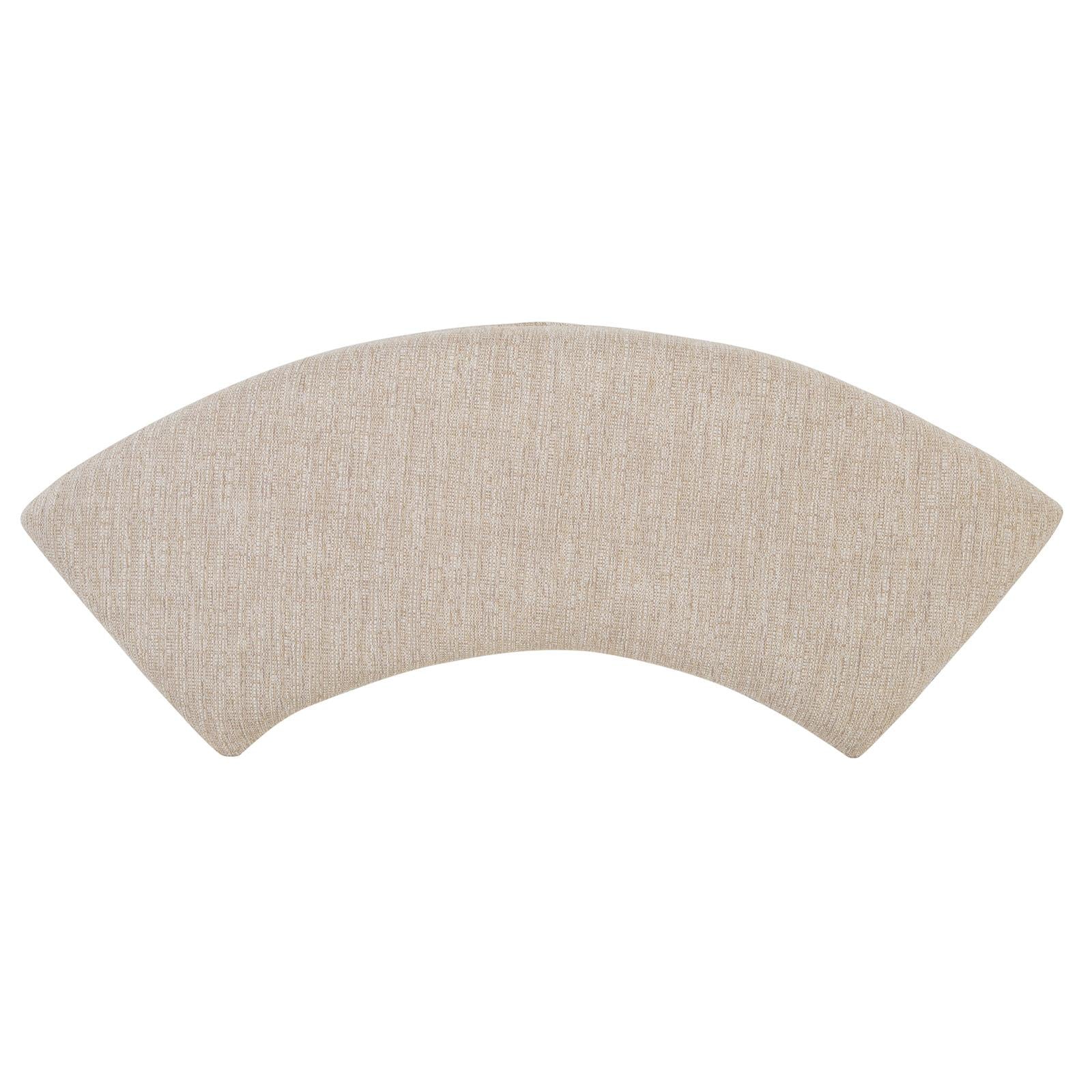  Magnussen Heron Cove D4400-67 Curved Bench with Upholstered Seat IMAGE 3