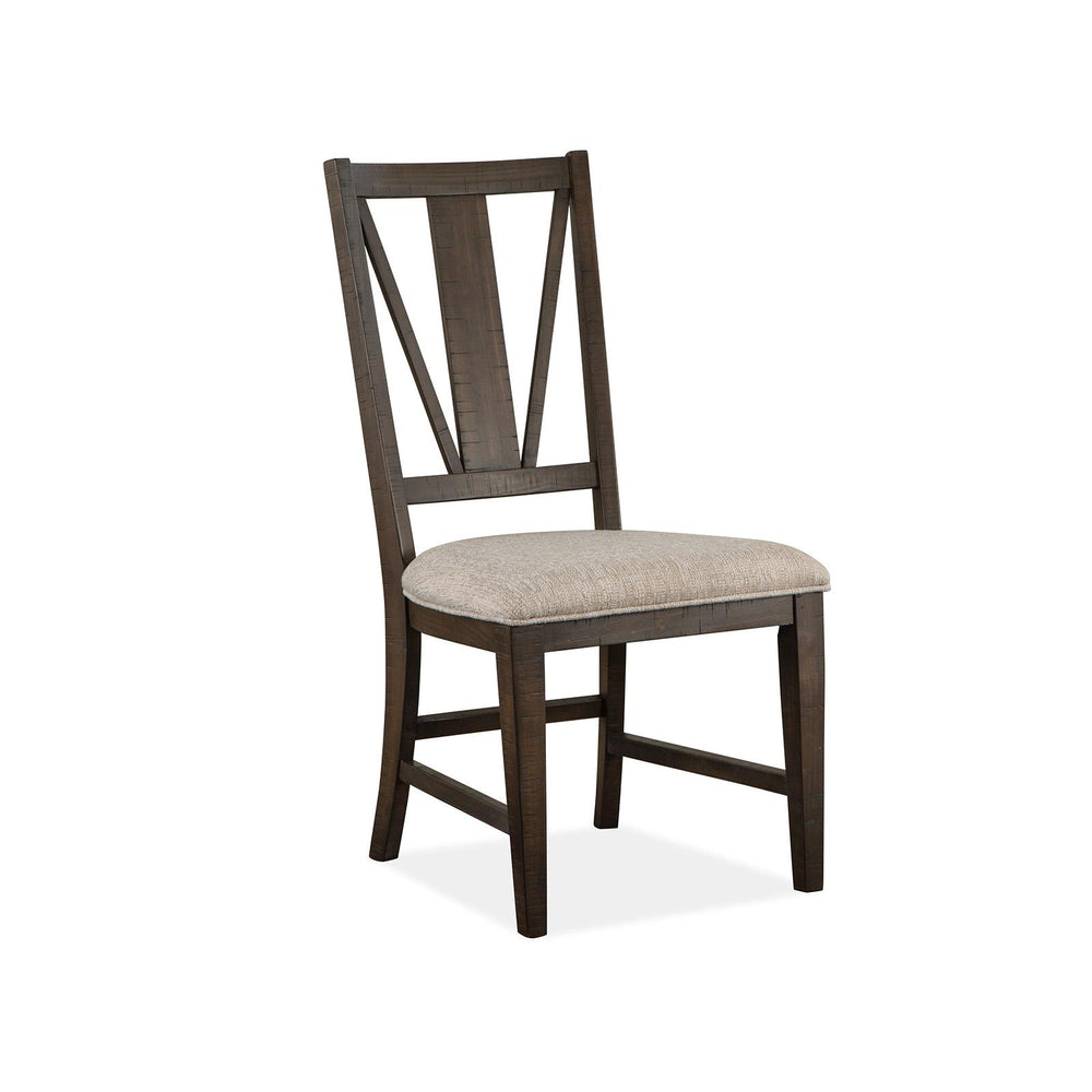  Magnussen Westley Falls D4399-62 Dining Side Chair with Upholstered Seat IMAGE 1