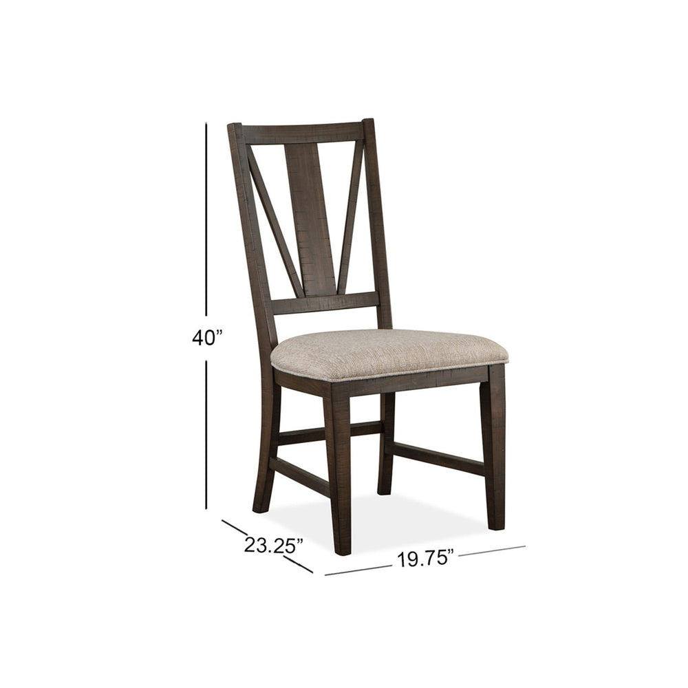  Magnussen Westley Falls D4399-62 Dining Side Chair with Upholstered Seat IMAGE 7