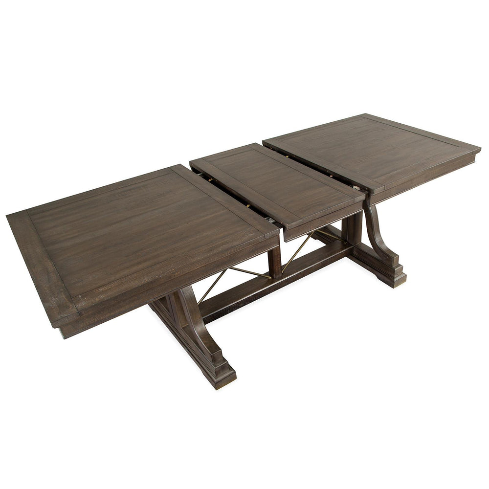 Magnussen Westley Falls D4399-25 Trestle Dining Table IMAGE 8