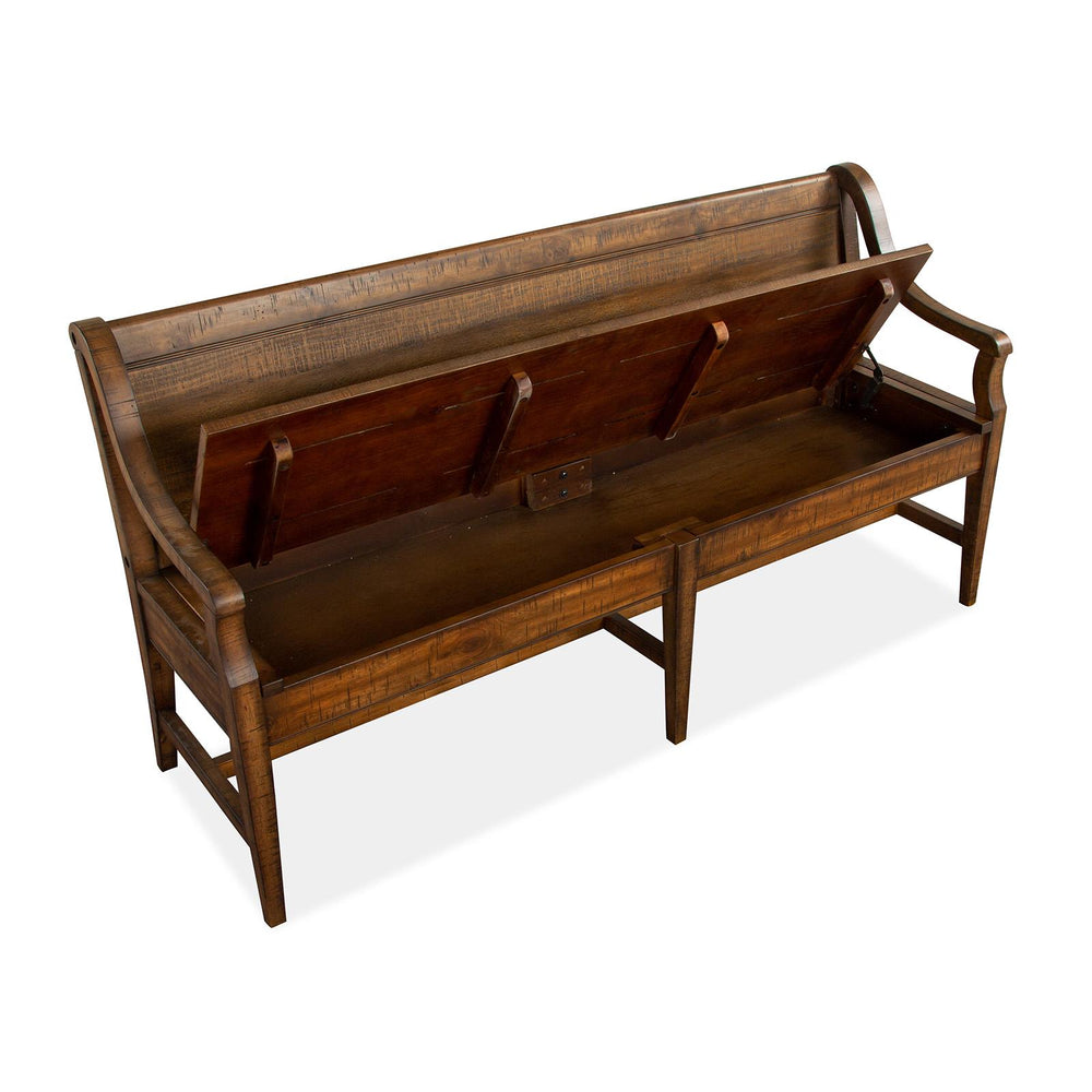  Magnussen Bay Creek D4398-79 Bench with Back IMAGE 6