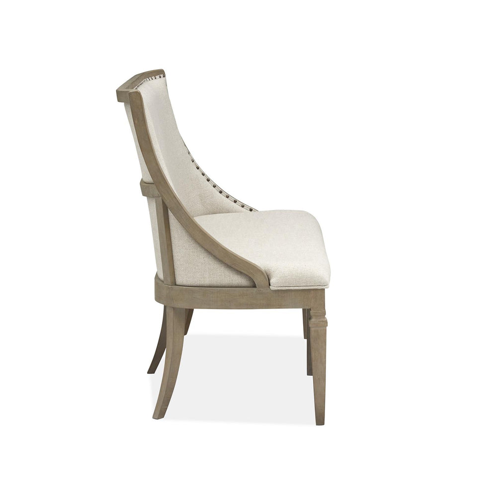  Magnussen Lancaster D4352-78 Bench with Upholstered Seat & Back IMAGE 3