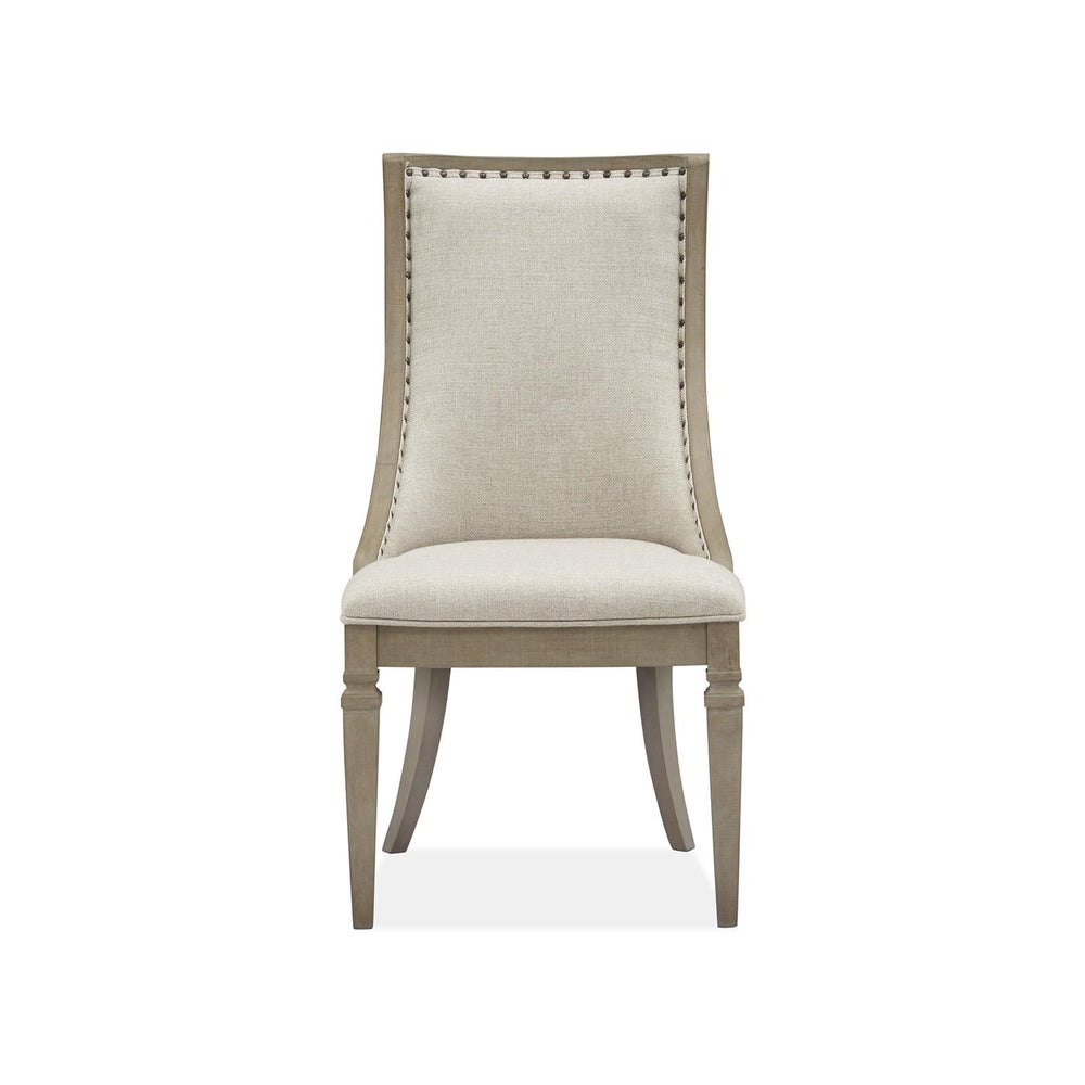  Magnussen Lancaster D4352-73 Dining Arm Chair with Upholstered Seat & Back IMAGE 2