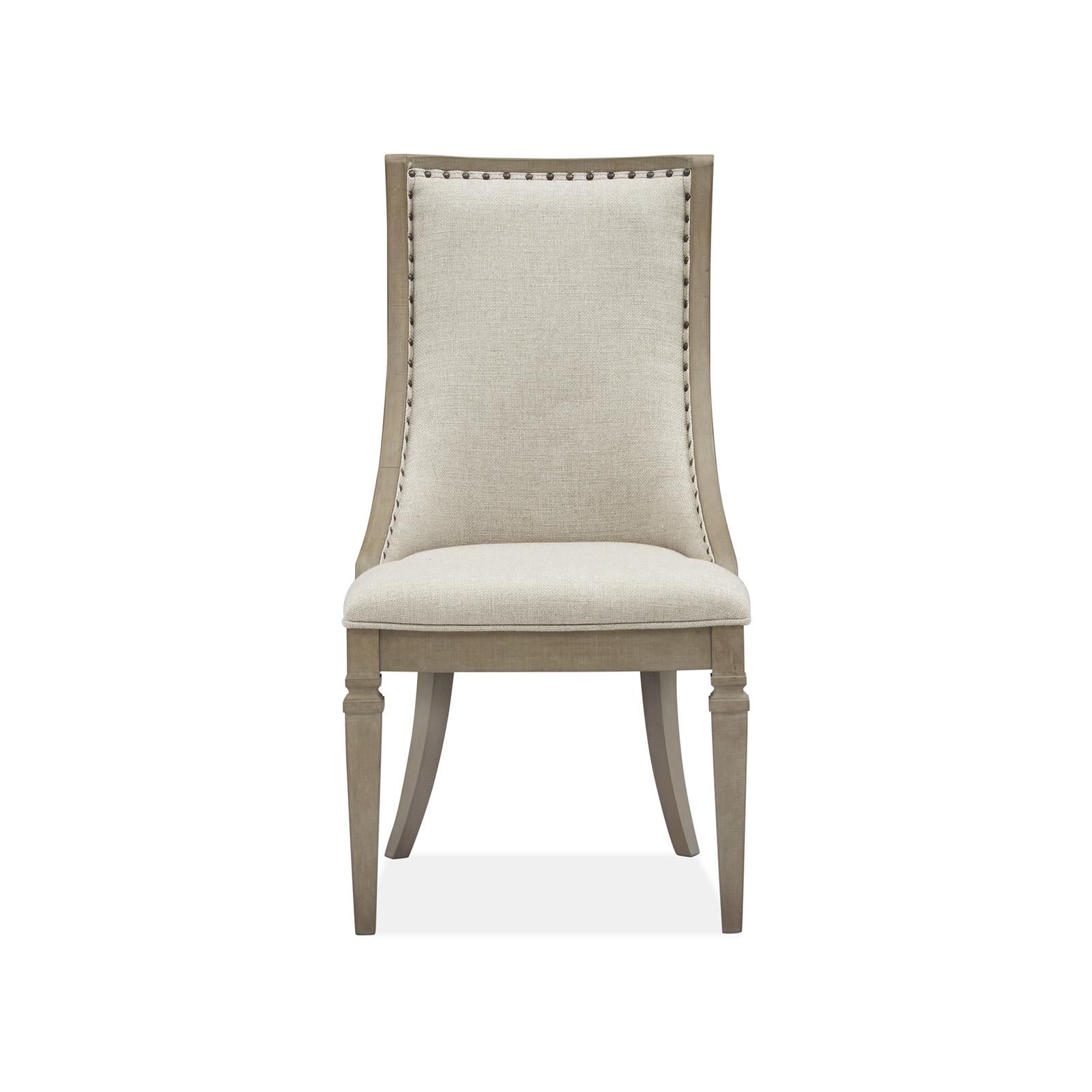  Magnussen Lancaster D4352-73 Dining Arm Chair with Upholstered Seat & Back IMAGE 2