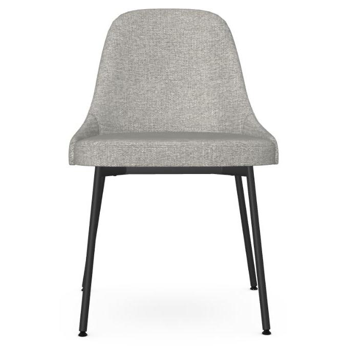  Amisco Essie 30343 Chair - Black Coral/Stonehenge IMAGE 2