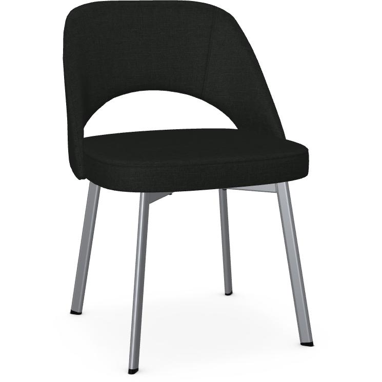  Amisco Scarlett 30343 Chair - Magnetite/Versailles IMAGE 1