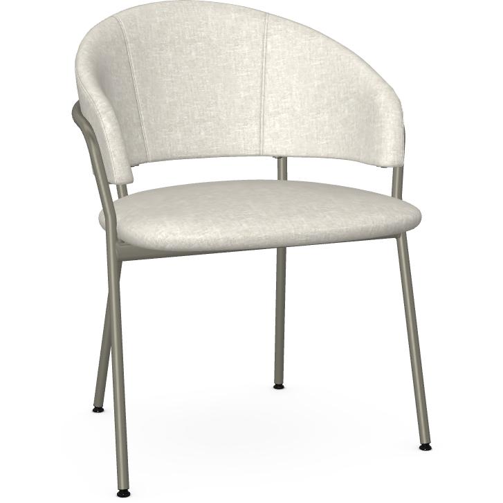  Amisco Atria 30346 Chair - Titanium/Whisper IMAGE 1