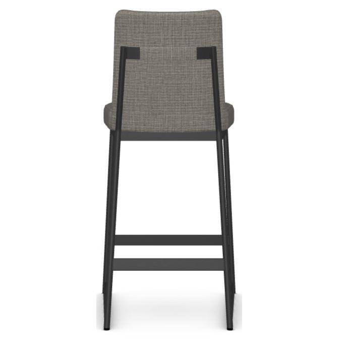  Amisco Zola 40342 Counter Height Non Swivel Stool - Black Coral/Serenity IMAGE 5