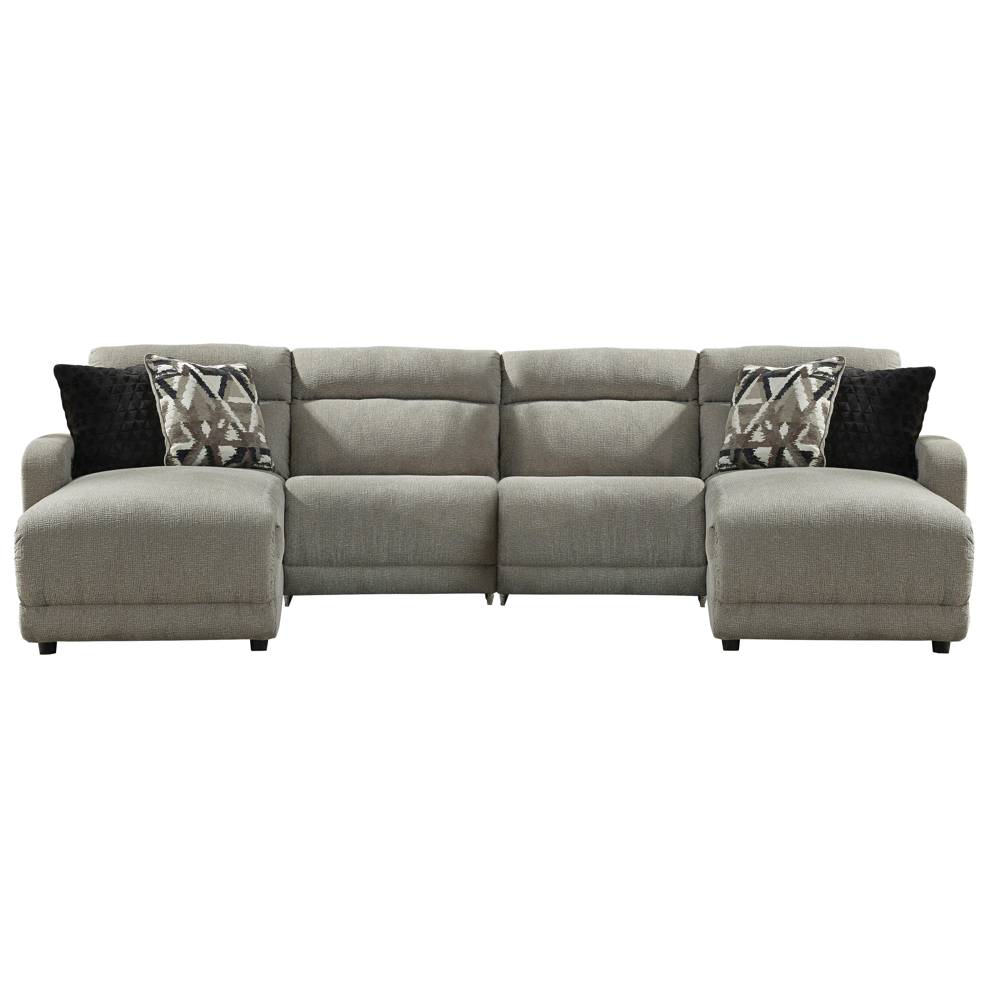  Signature Design by Ashley Colleyville 54405S15 4 pc Power Reclining Sectional with Chaise IMAGE 1