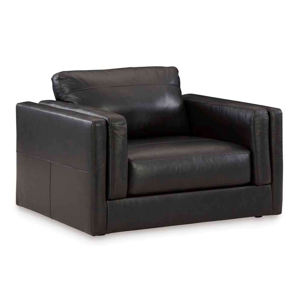  Signature Design by Ashley Amiata 5740523 Chair and a Half IMAGE 1