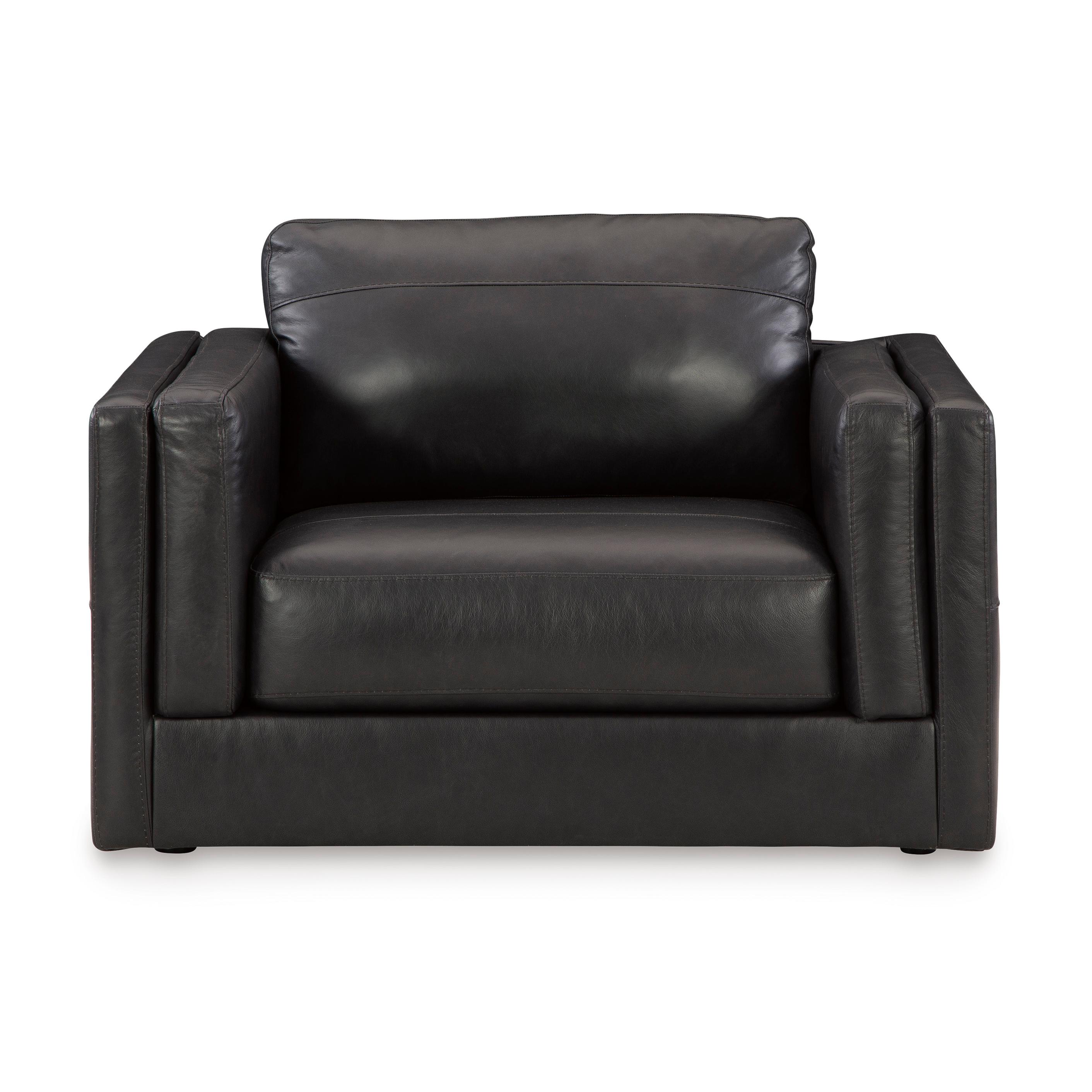  Signature Design by Ashley Amiata 5740523 Chair and a Half IMAGE 2