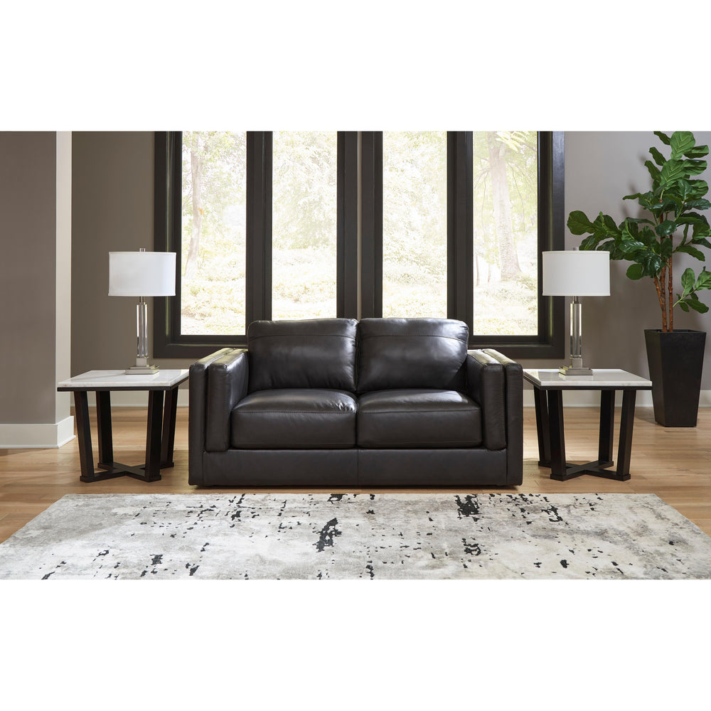  Signature Design by Ashley Amiata 5740535 Loveseat IMAGE 5