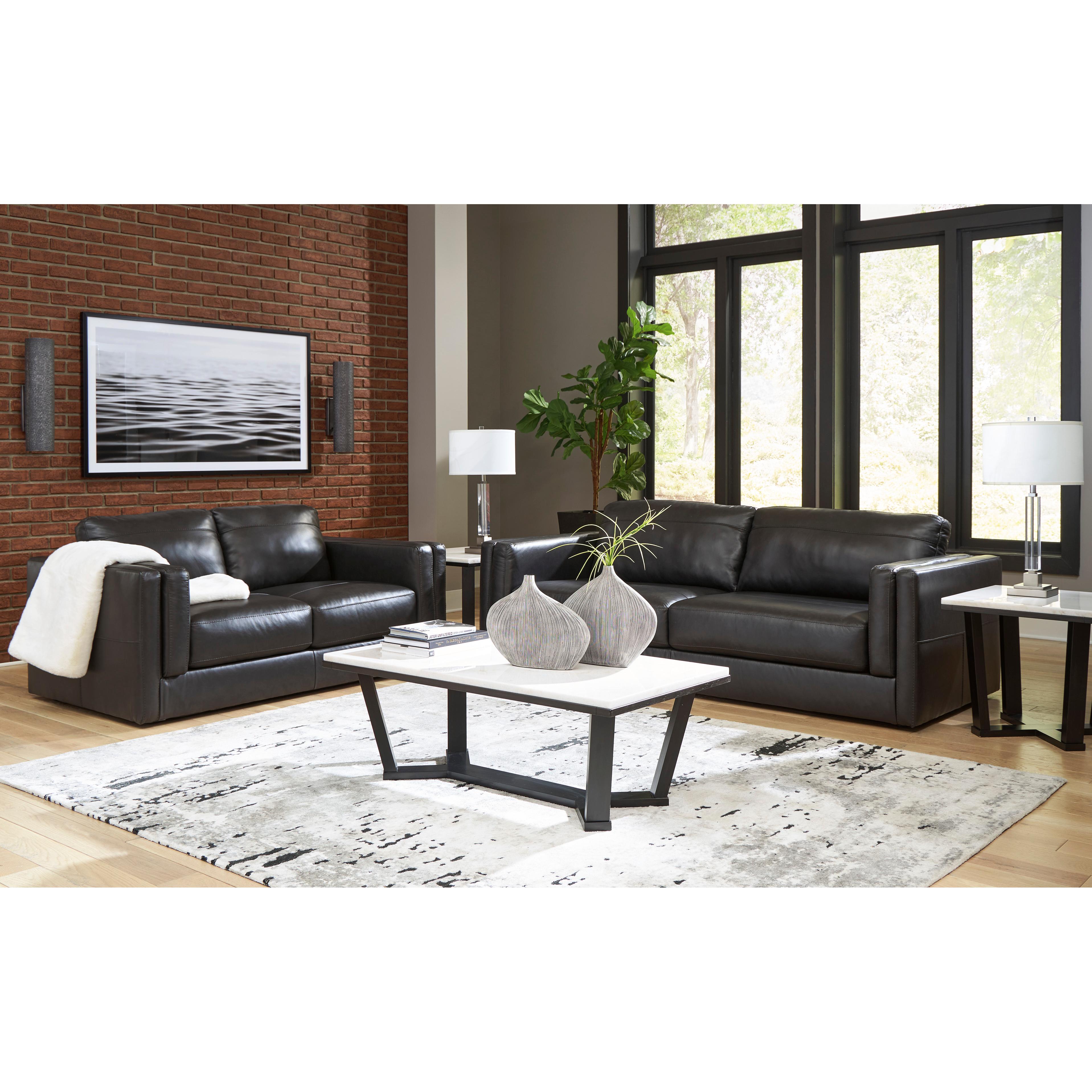  Signature Design by Ashley Amiata 5740535 Loveseat IMAGE 8