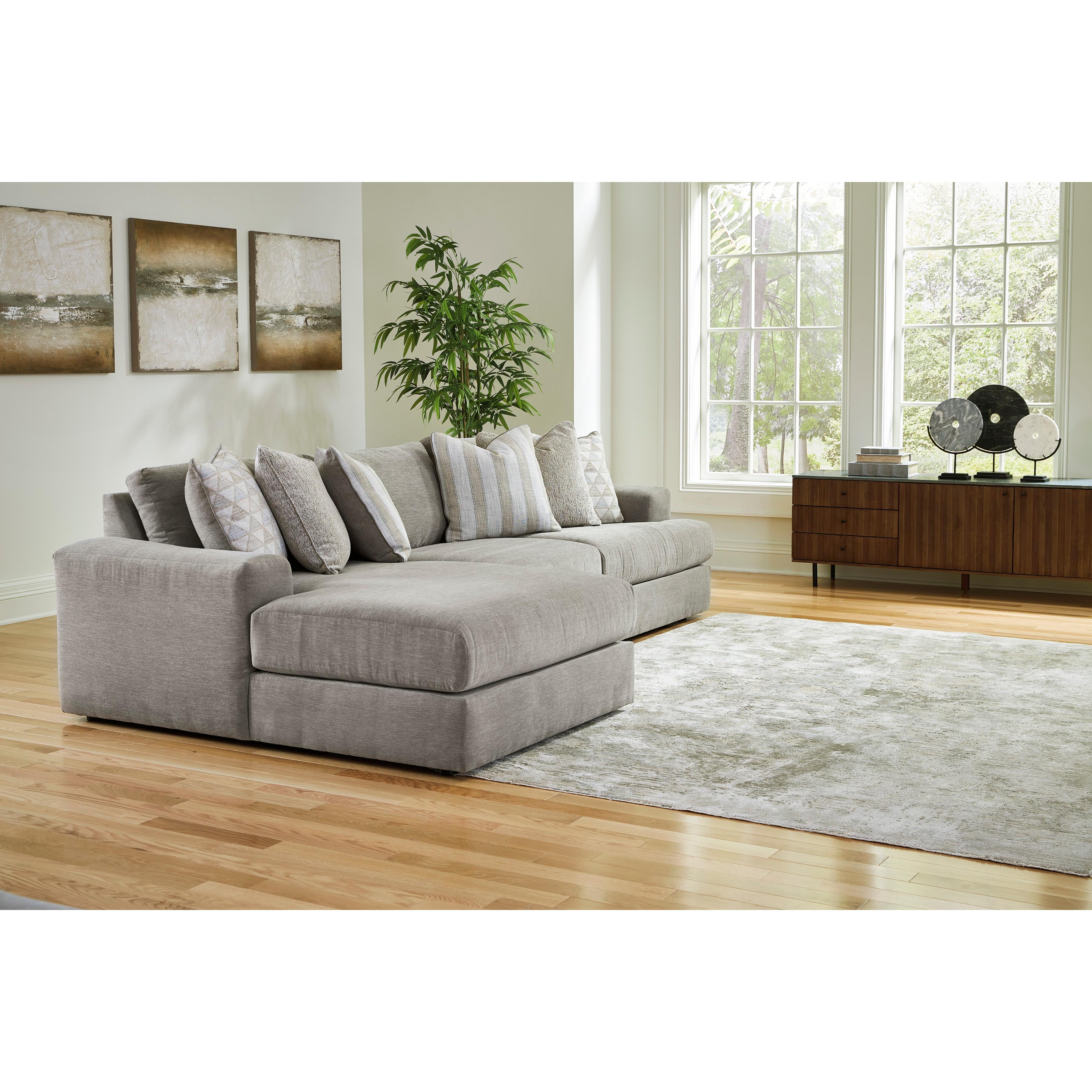  Signature Design by Ashley Avaliyah 58103S3 3 pc Sectional with Chaise IMAGE 4