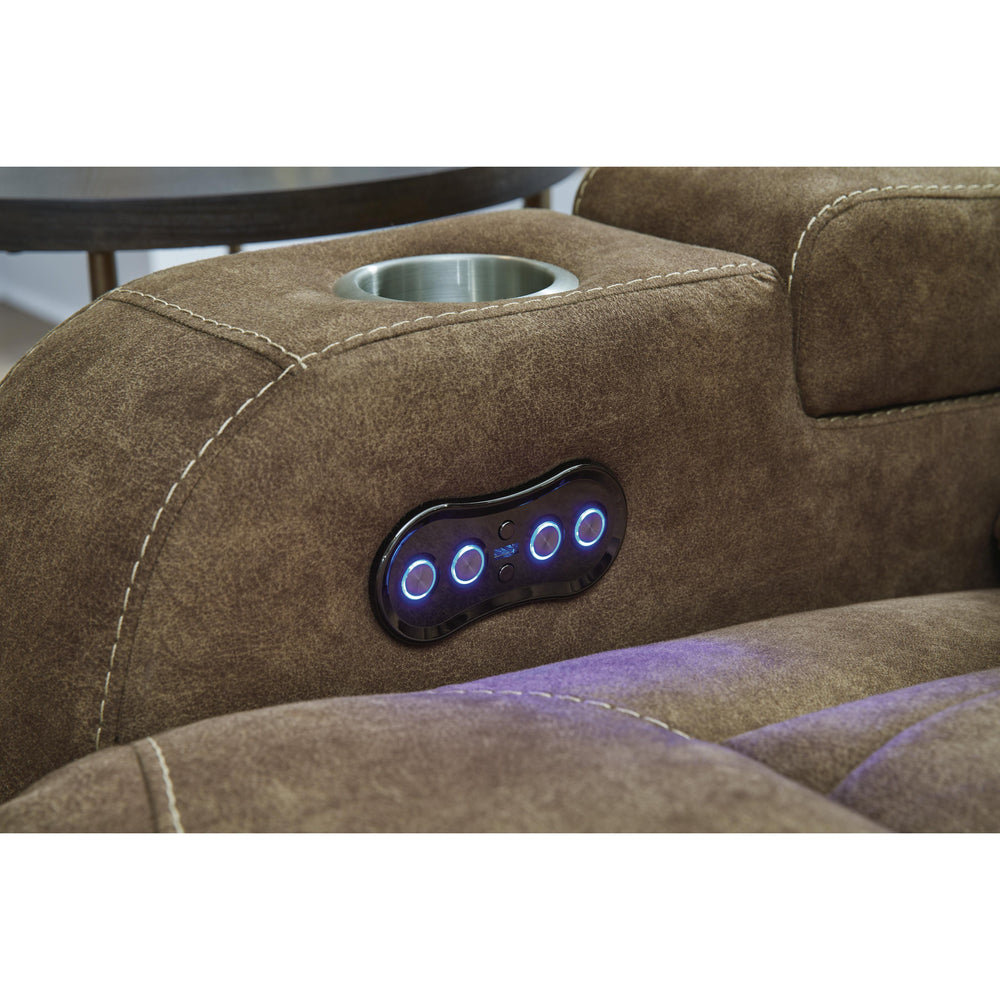  Signature Design by Ashley Wolfridge 6070313 Power Recliner with Adjustable Headrest IMAGE 11