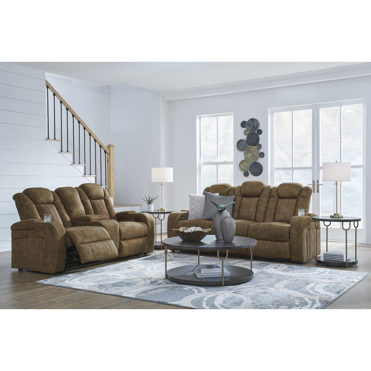  Signature Design by Ashley Wolfridge 6070318 Power Reclining Loveseat with Console and Adjustable Headrest IMAGE 16