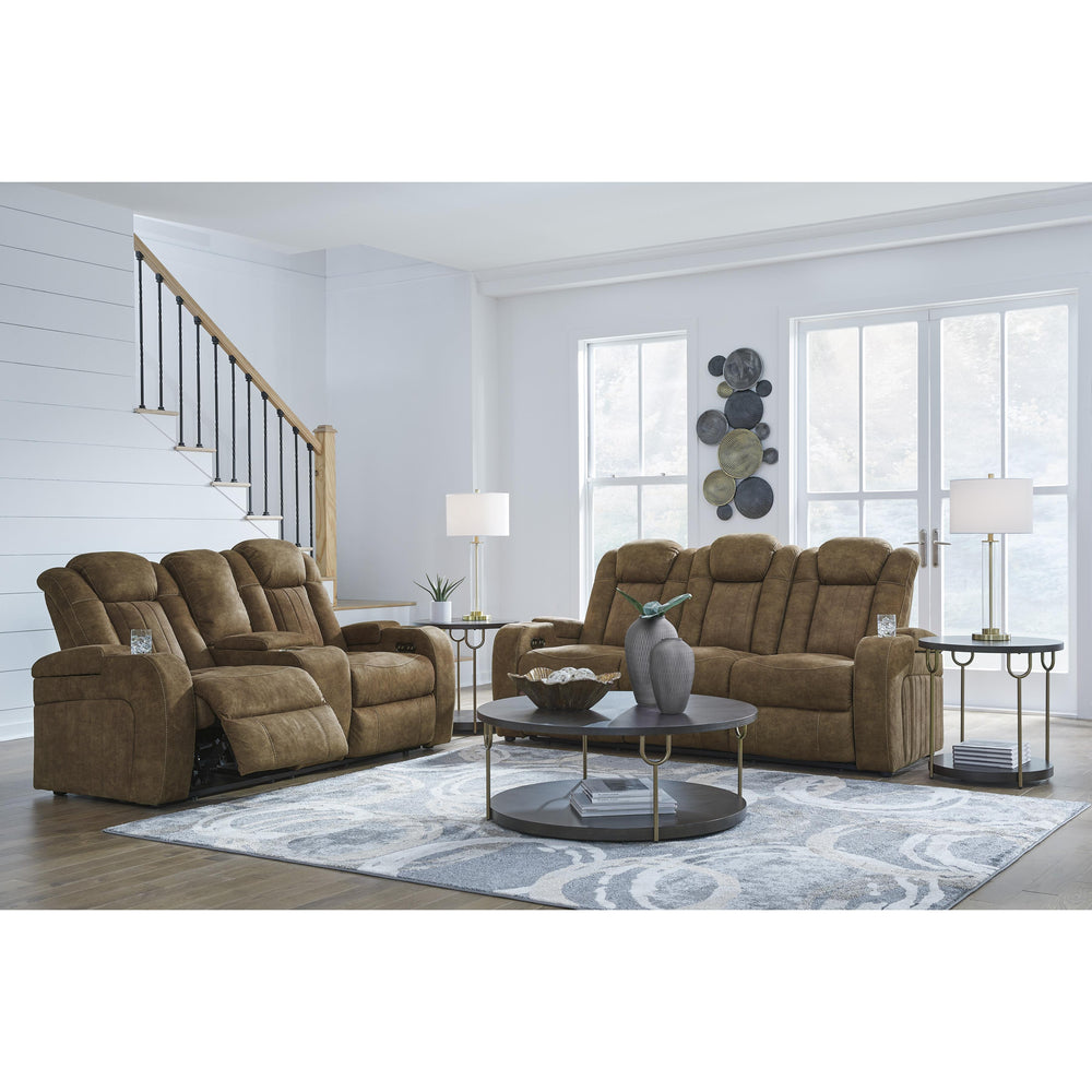 Signature Design by Ashley Wolfridge 6070318 Power Reclining Loveseat with Console and Adjustable Headrest IMAGE 18