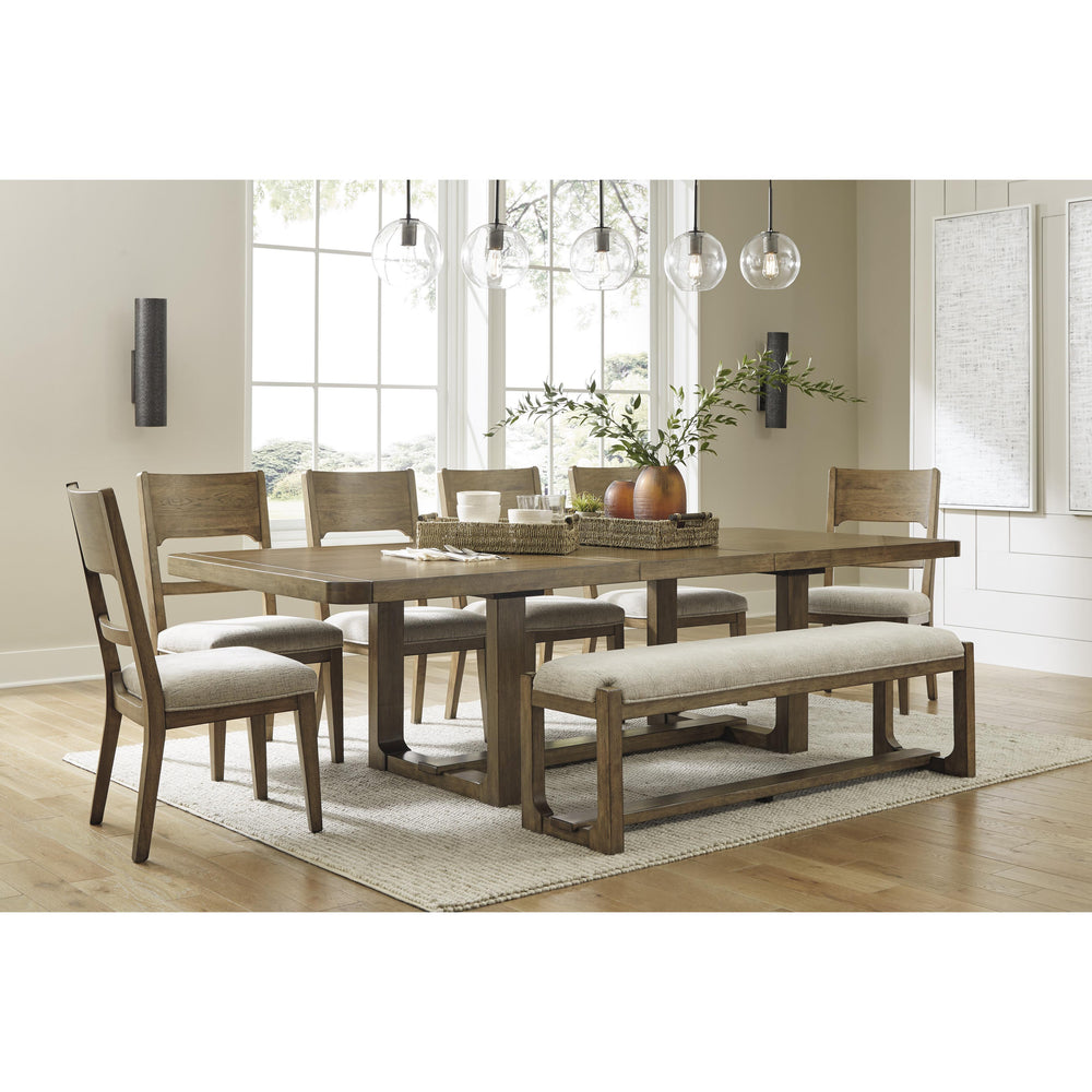  Signature Design by Ashley Cabalynn D974-00 Large Upholstered Dining Room Bench IMAGE 10