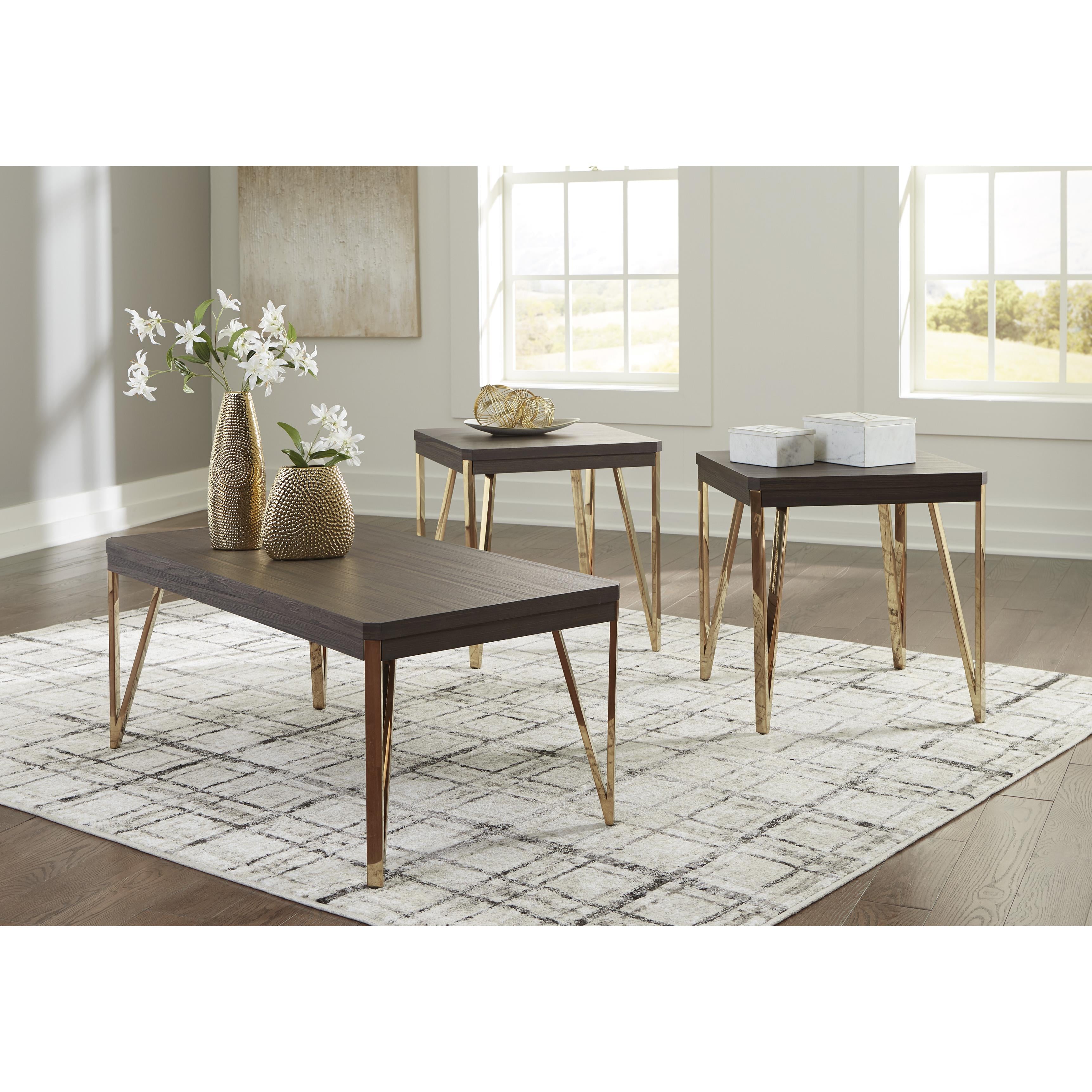 Signature Design by Ashley Bandyn T404-13 Occasional Table Set IMAGE 7