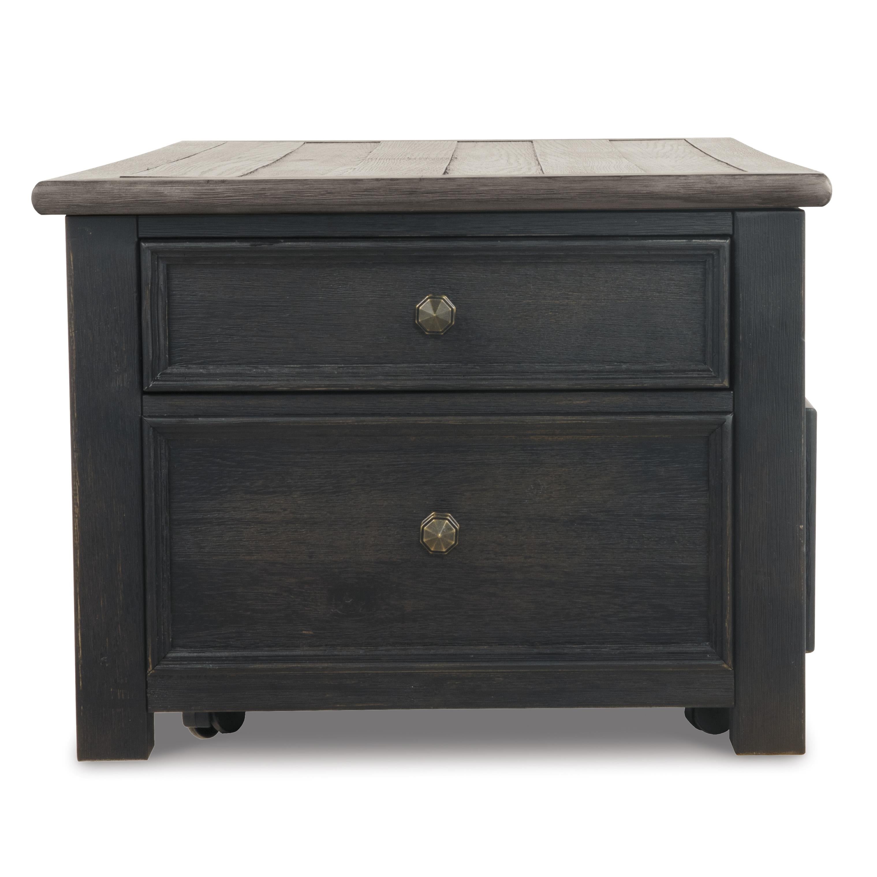  Signature Design by Ashley Tyler Creek T736T3 Coffee Table and 2 End Tables with Console IMAGE 16