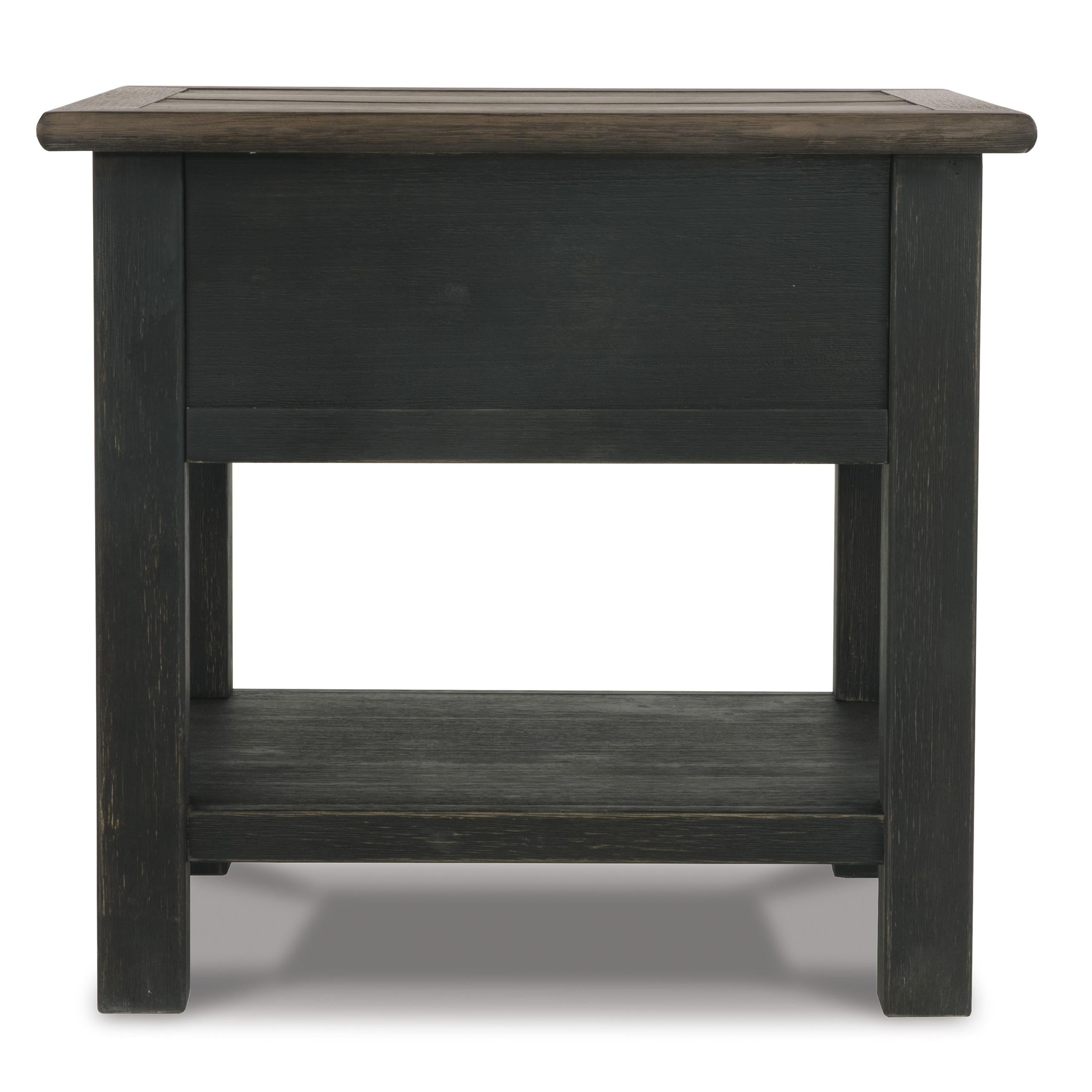  Signature Design by Ashley Tyler Creek T736T3 Coffee Table and 2 End Tables with Console IMAGE 4