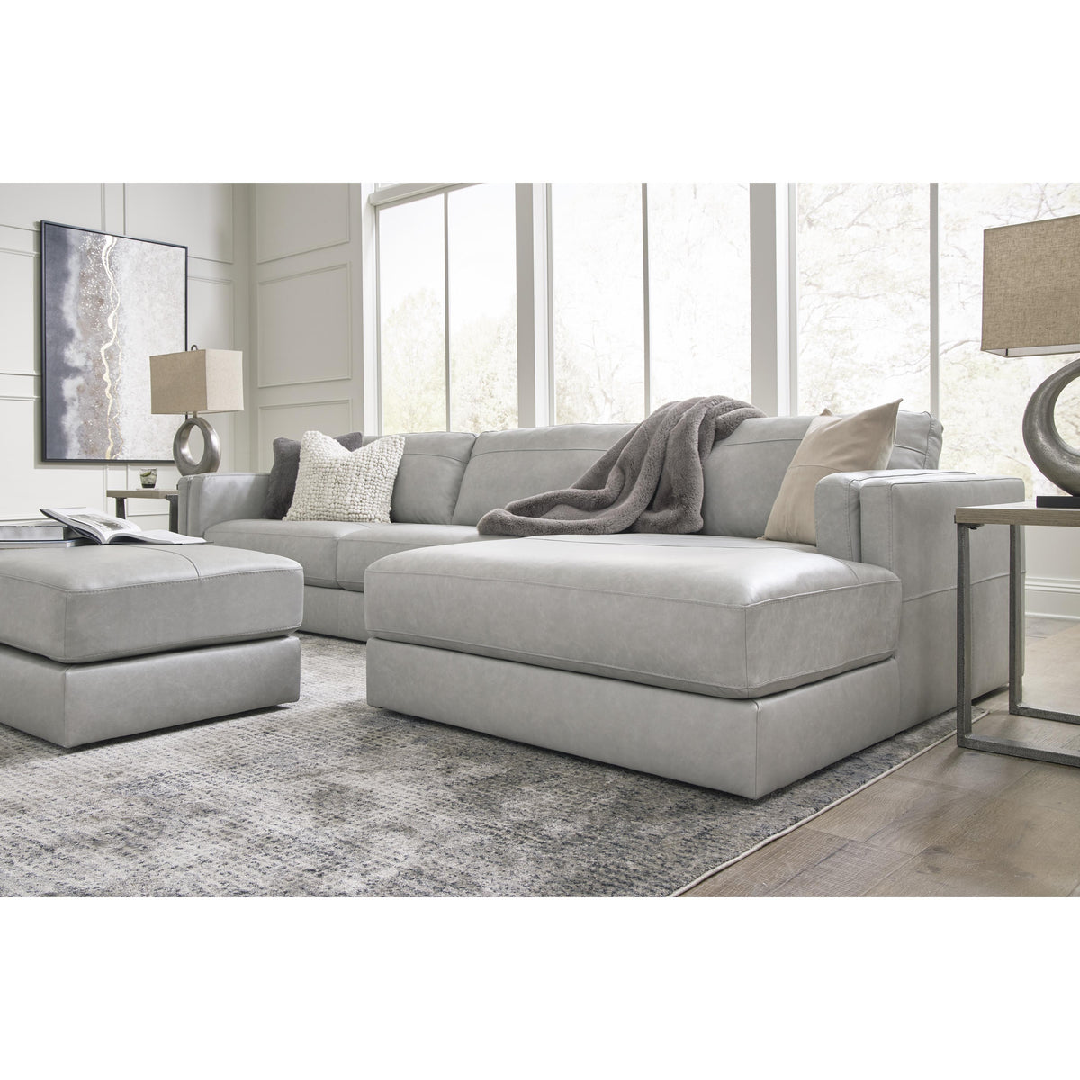  Signature Design by Ashley Amiata 5740408 Oversized Accent Ottoman IMAGE 6